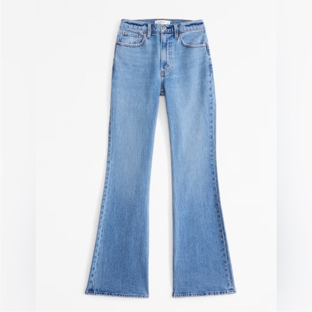 A&F Vintage High Rise Flare Jeans